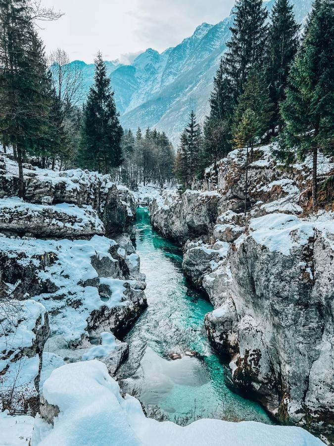 Apartments Mala Korita Soce Soča المظهر الخارجي الصورة