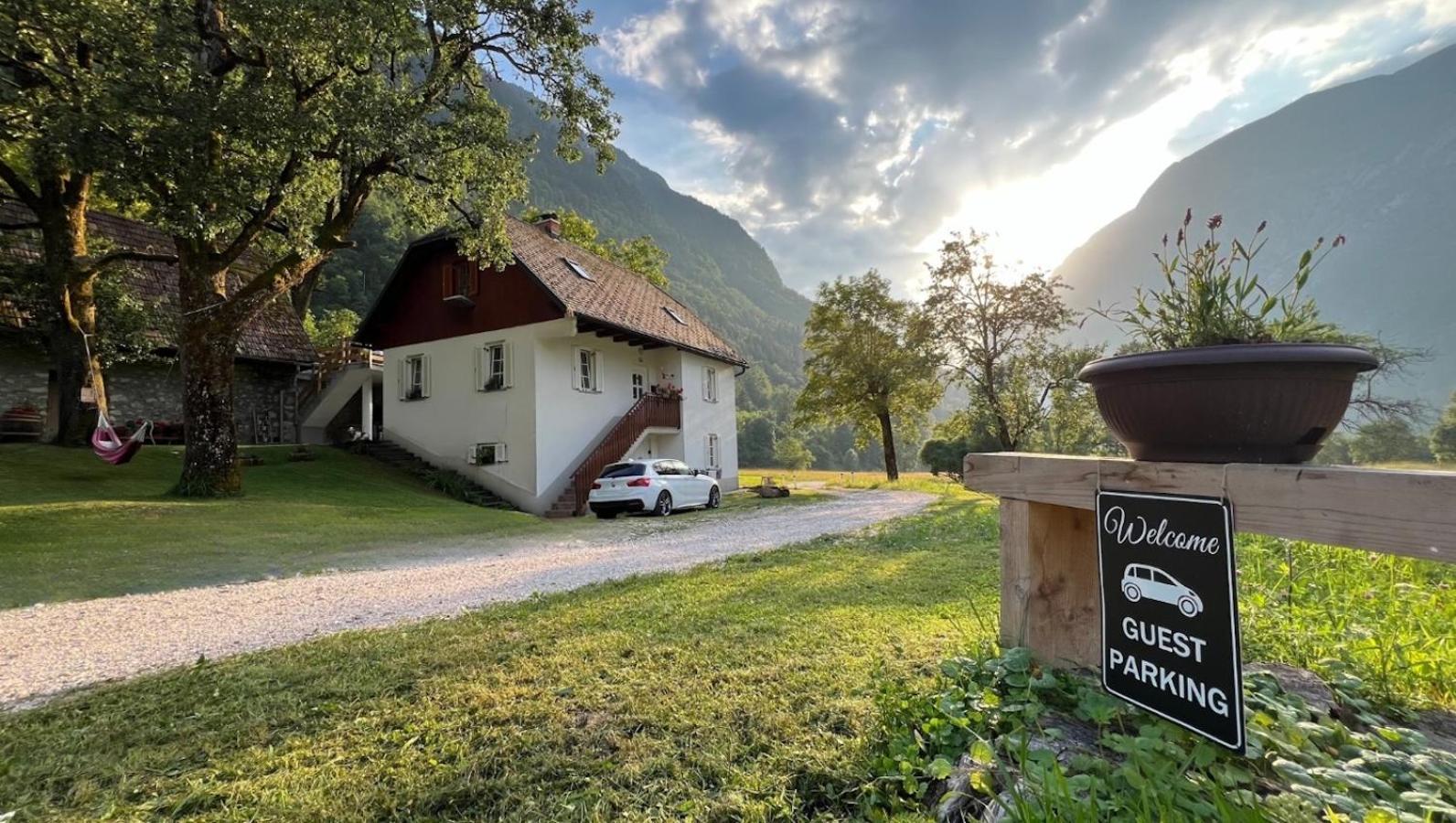 Apartments Mala Korita Soce Soča المظهر الخارجي الصورة